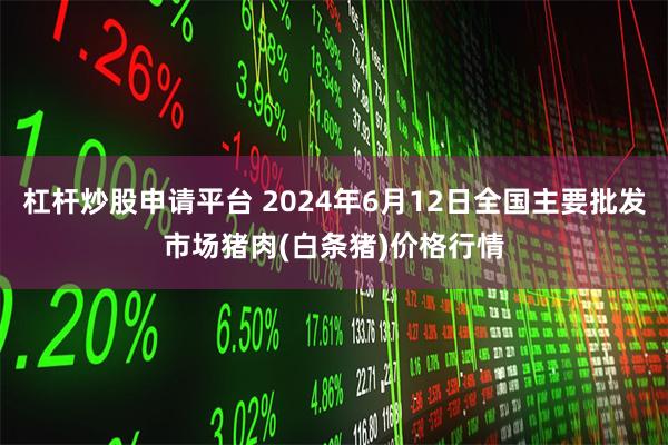 杠杆炒股申请平台 2024年6月12日全国主要批发市场猪肉(白条猪)价格行情